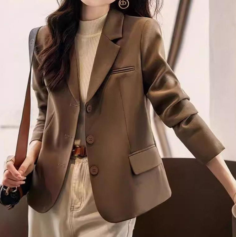 Damen Blazer Klassisch Tailliert Eveloria