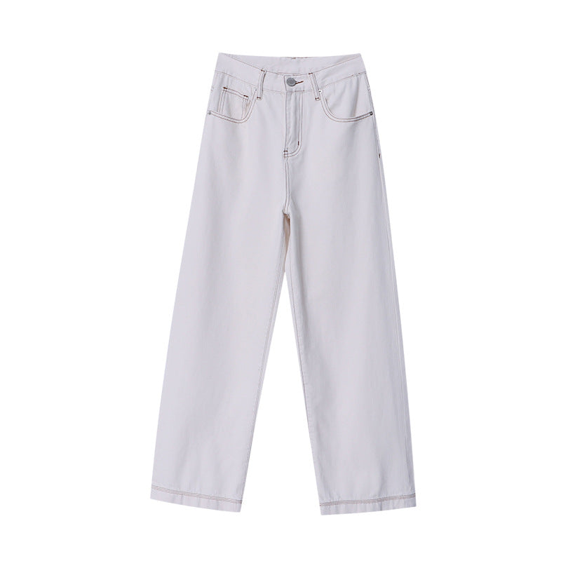Damen High-Waist Jeans Weite Nachhaltiges Material