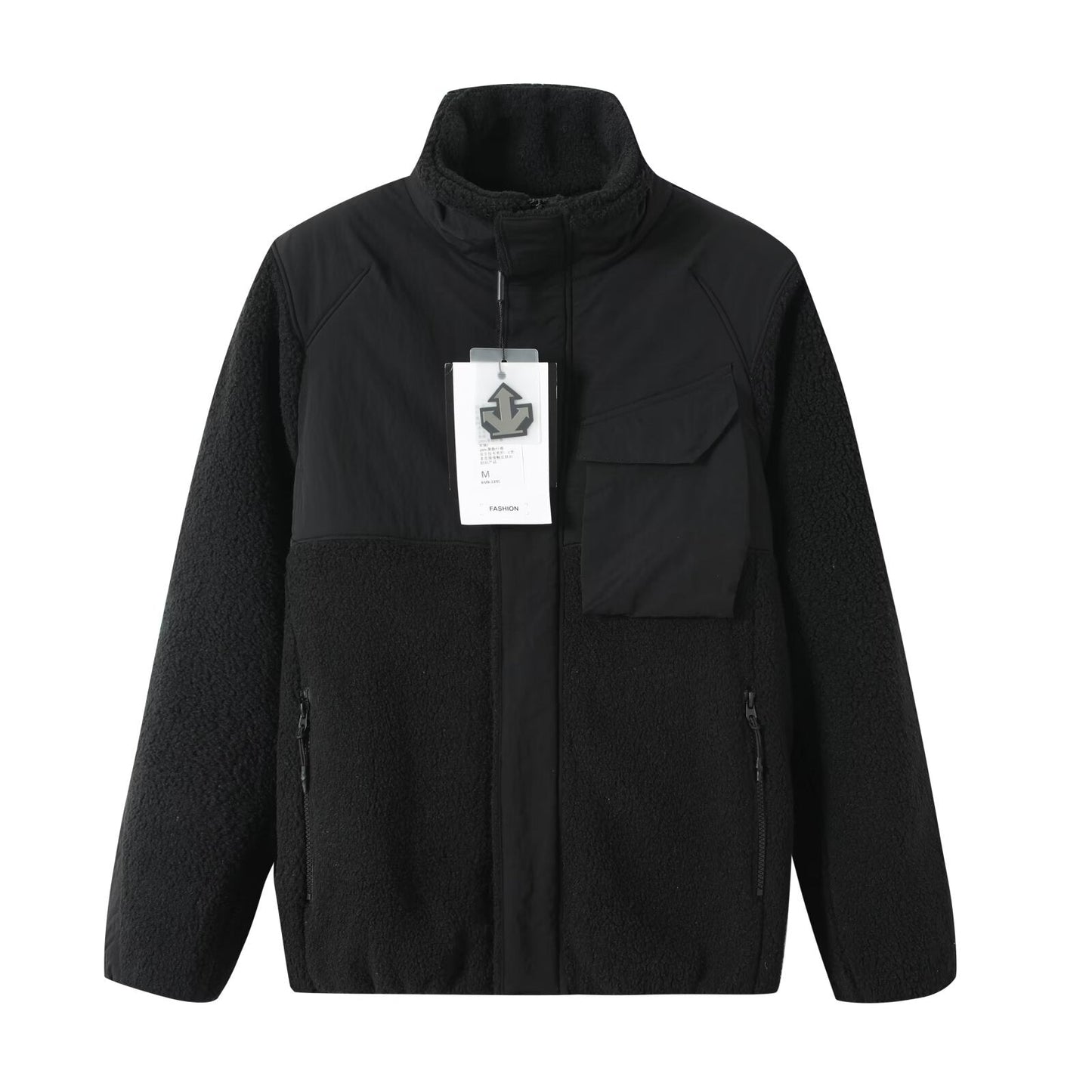 Damen Funktionsjacke Hochschließend Praktische Taschen Eveloria