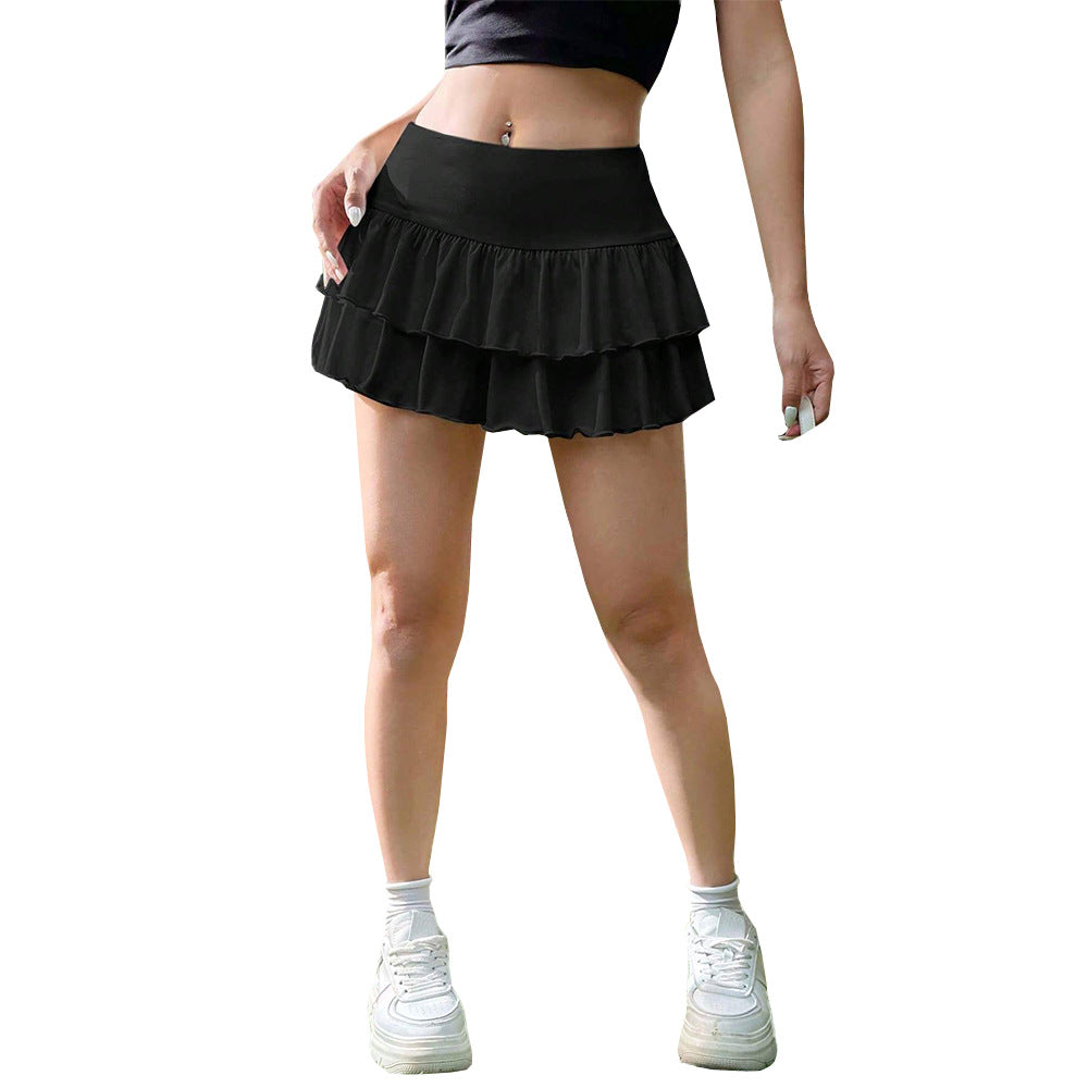 Damen Rüschenshorts Lässiger Freizeitstil