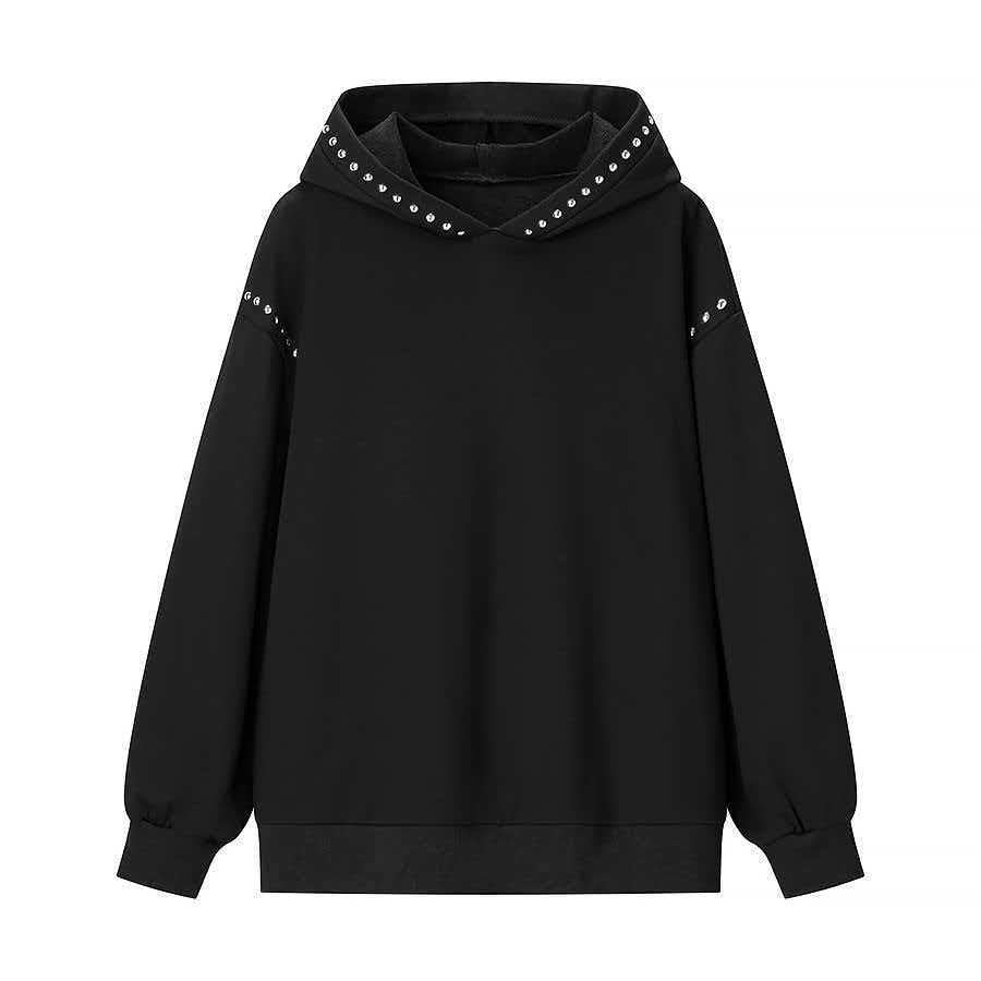 Damen Hoodie mit Nieten Eveloria