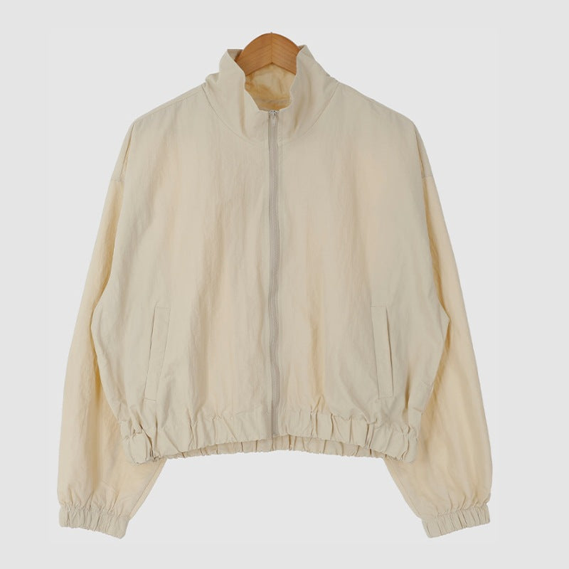 Damen Sportjacke Übergangsjacke Voluminöse Ärmel Eveloria