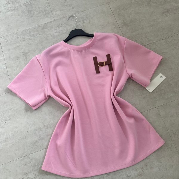 Damen T-Shirt Lässiger Schnitt Weiß