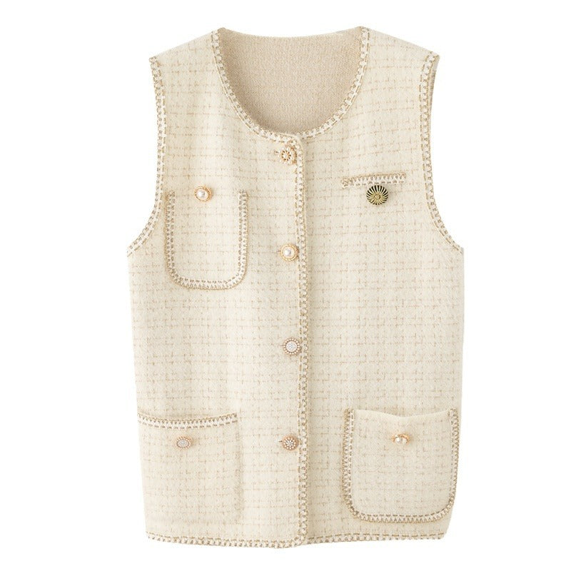 Damen Strickjacke mit Knöpfen Stylisch Eveloria