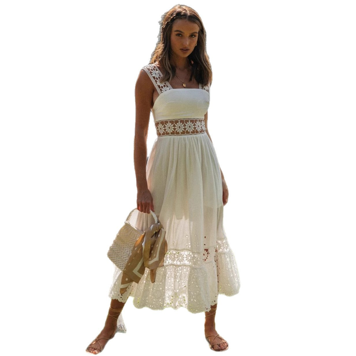 Damen Cocktailkleid Spitze Eveloria