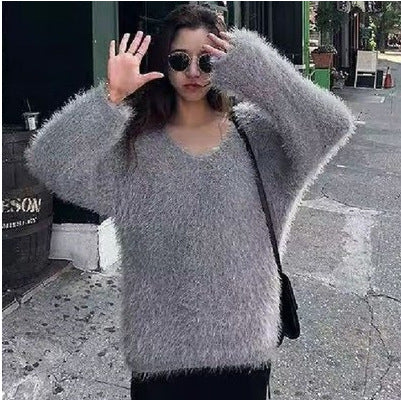 Damen Flauschpulli Eveloria Weich