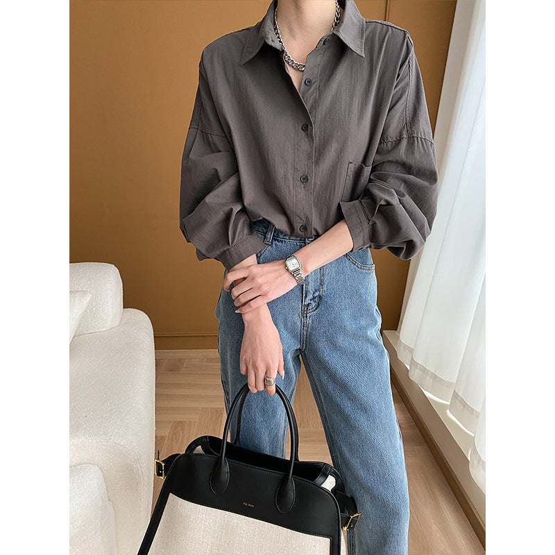 Damen Maxirock Denim Lässiger Schnitt