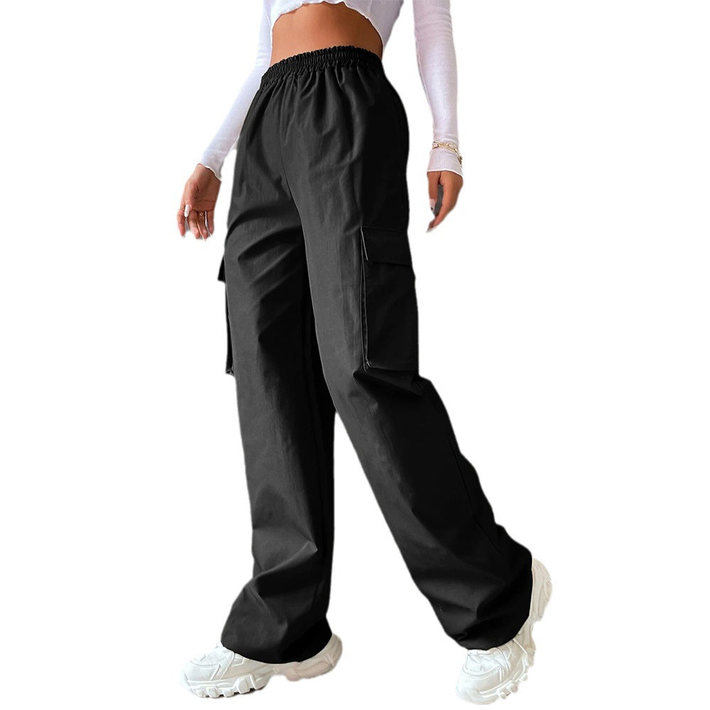 Damen Cargo-Hose Baumwolle Bequamer Schnitt Eveloria