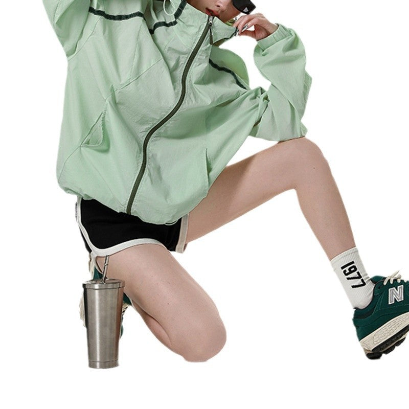 Damen Sportliche Windjacke Eveloria Wasserdicht