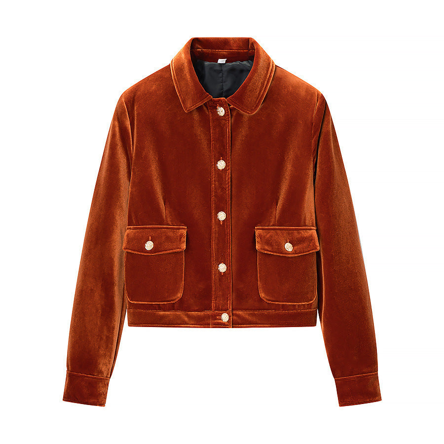Damen Samtjacke Eveloria