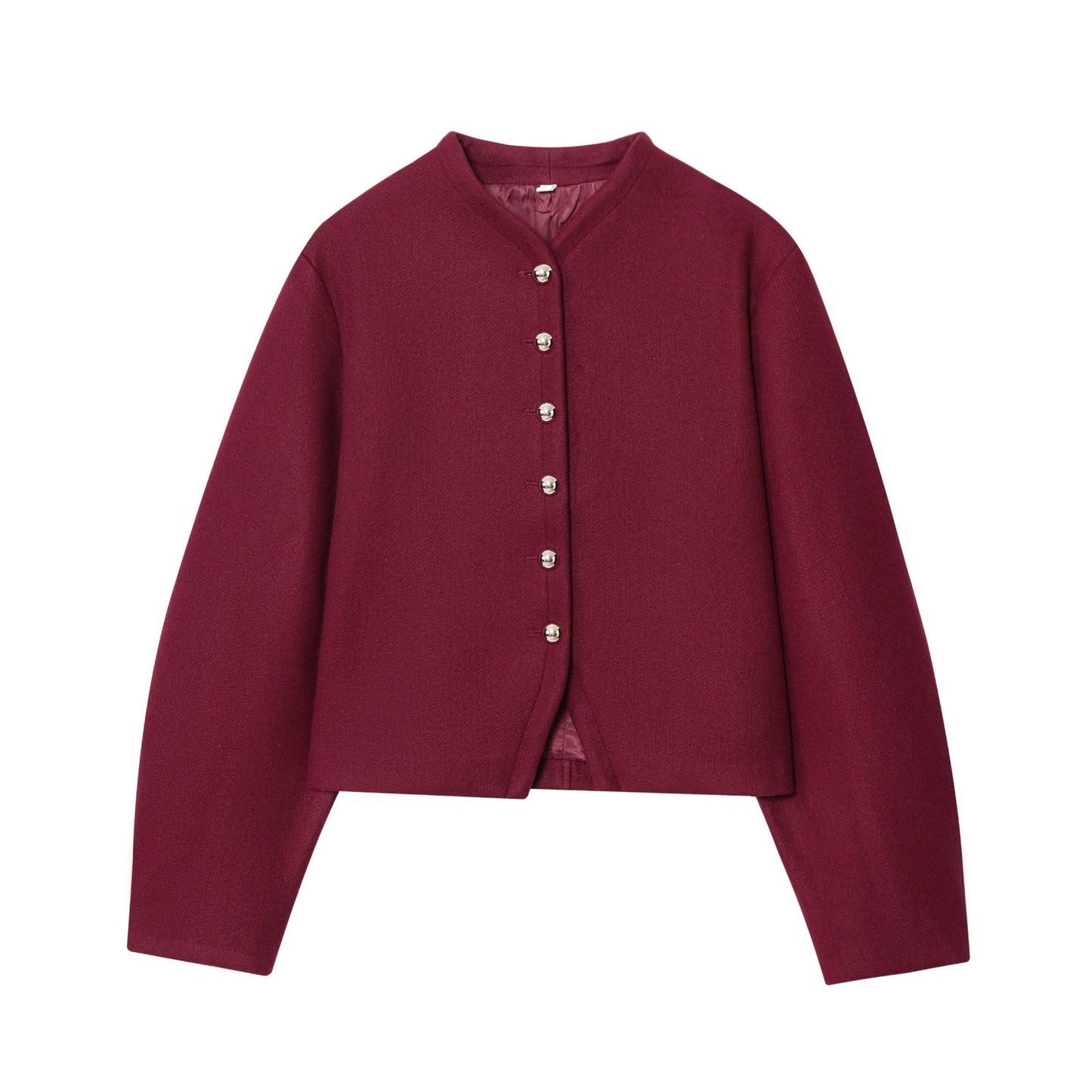 Damen Kurzjacke modisch mit Knopfleiste Eveloria