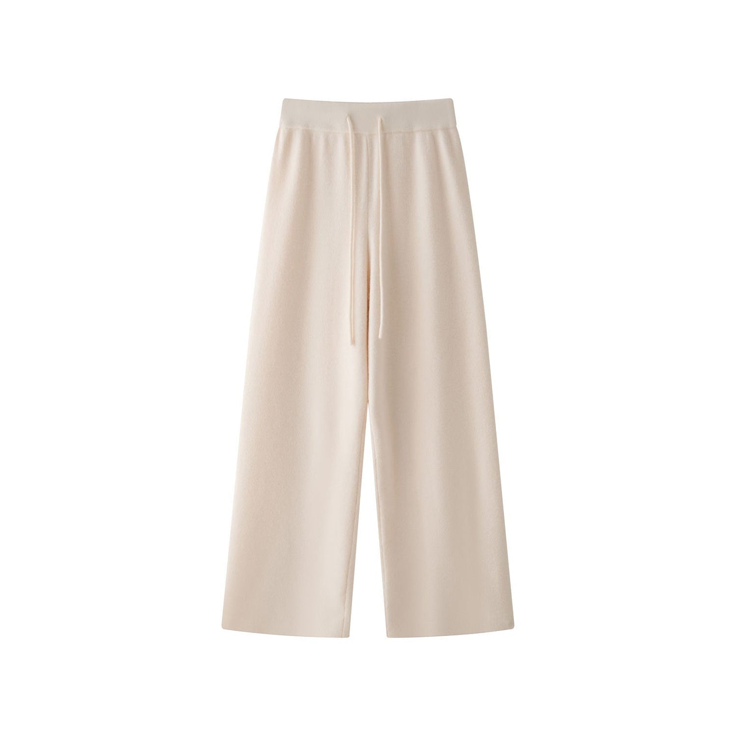 Damen Palazzo-Hose Elastischer Bund Hochtailliert Eveloria