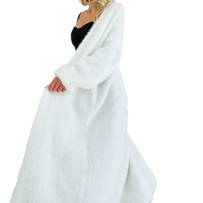 Damen Strickmantel Eveloria Elegantes Design