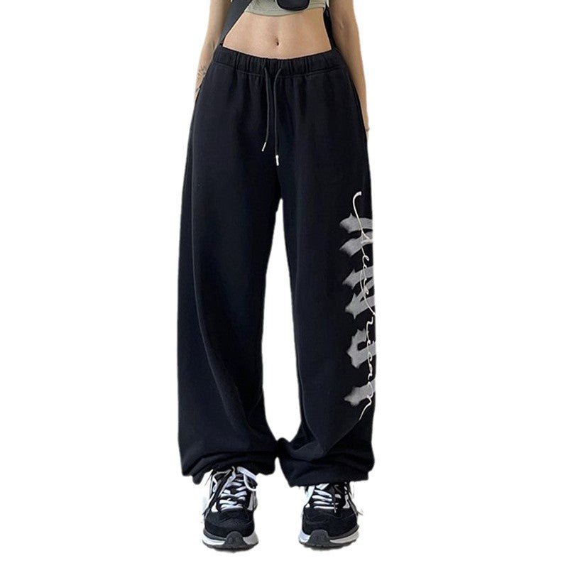 Damen Freizeithose mit Schriftzug