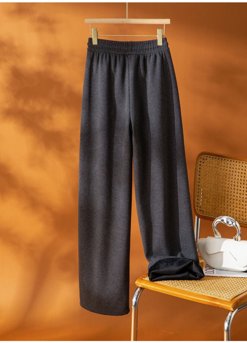Damen Loungehose Weite Bequem Eveloria