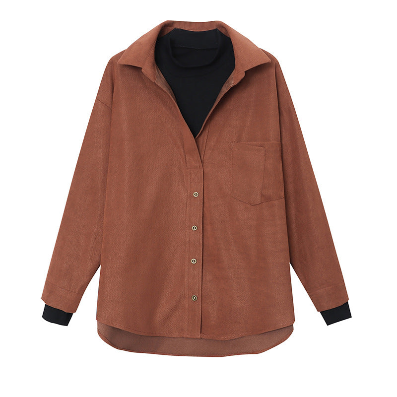 Damen Bluse Velours Lässig Fein Eveloria