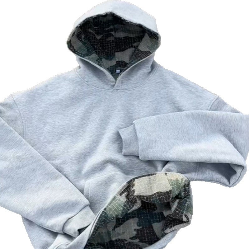 Damen Hoodie Camouflage Futter Eveloria