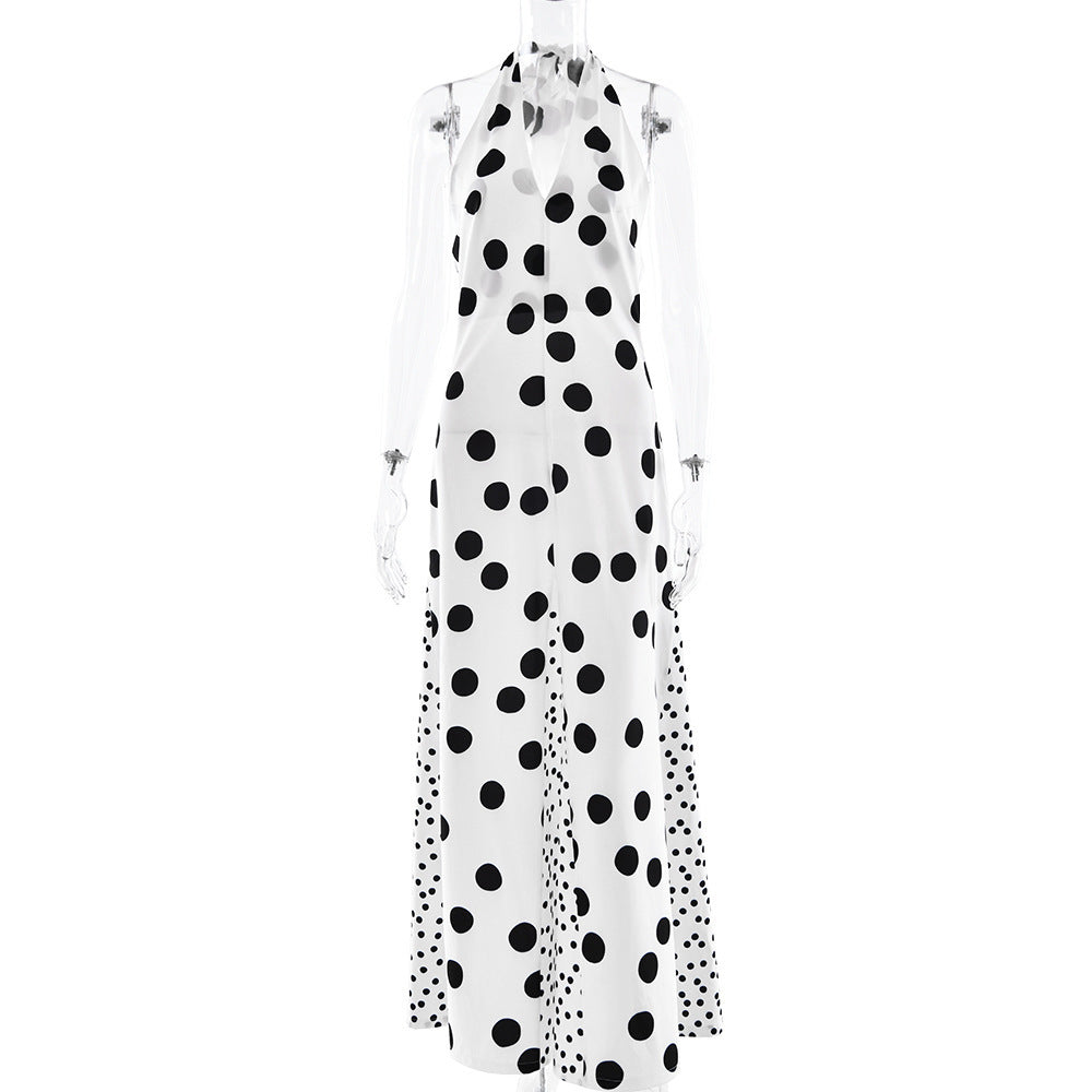 Damen Maxikleid Sommer floraler Stoff tiefes Dekolleté