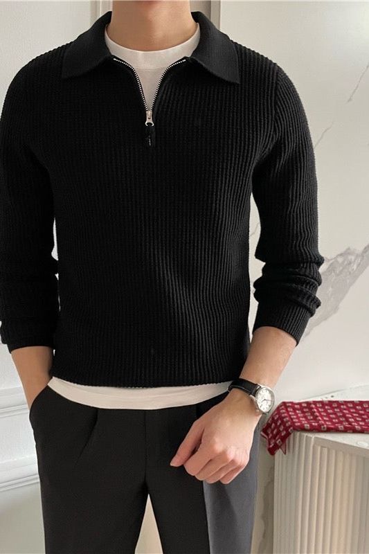 Herren Poloshirt Baumwollmix Zeitloses Design