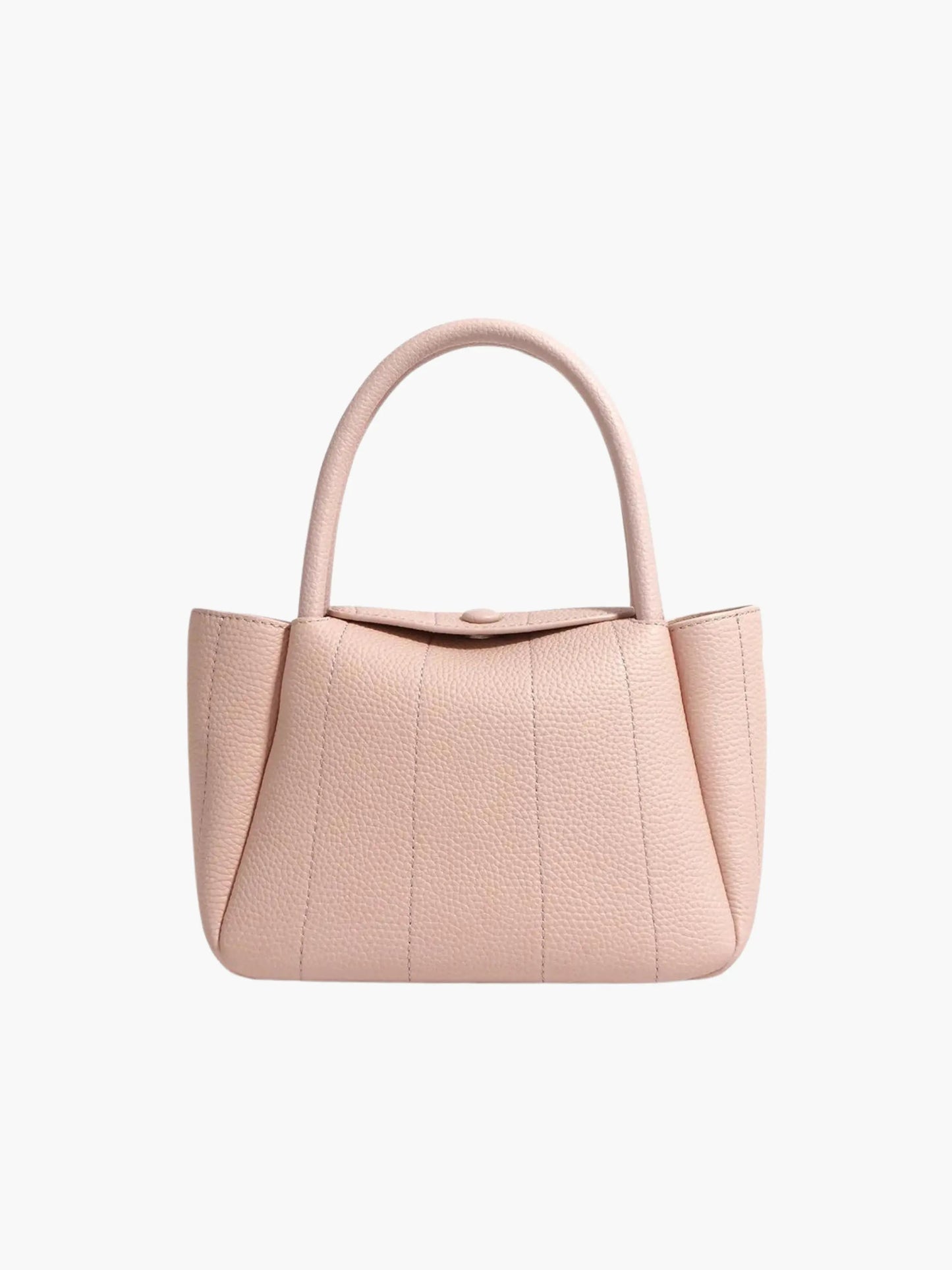 Grüne Leder-Tasche Minimalistisches Design Damen Handtasche