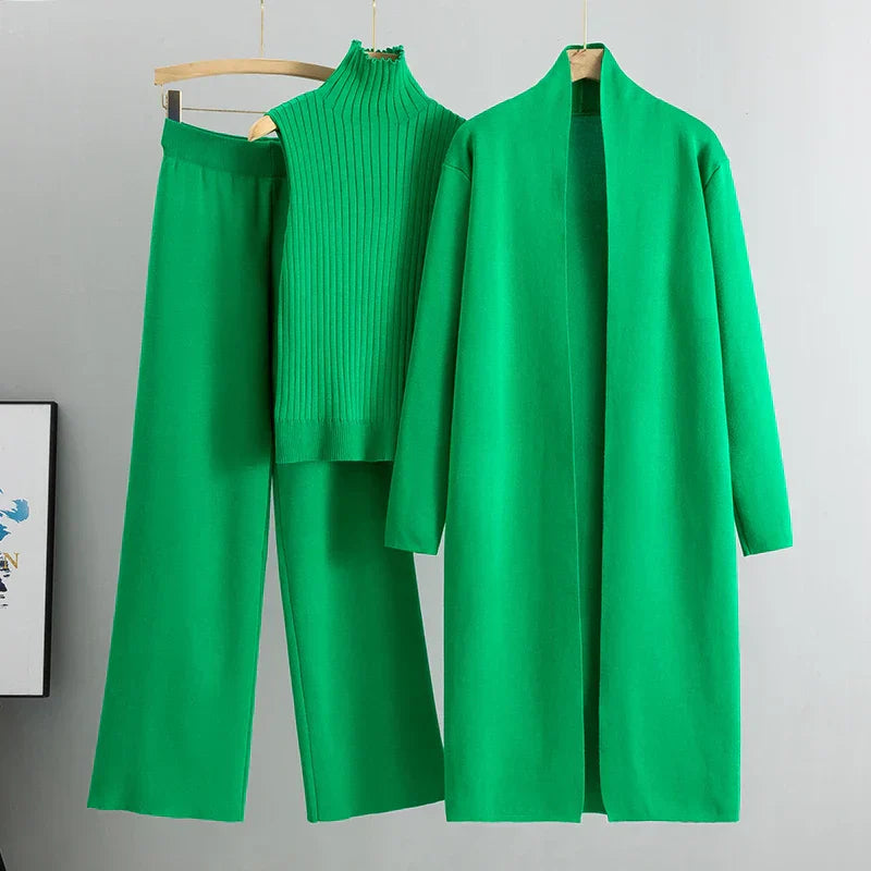 Eveloria Damen Klassisches 3-Teiliges Outfit