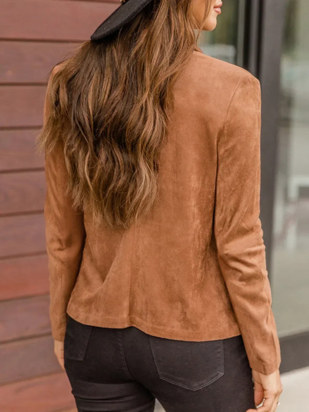 Damen Langarmjacke Slim Fit aus Stretchstoff