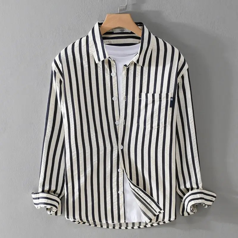 Eveloria Damen Bluse Gestreift