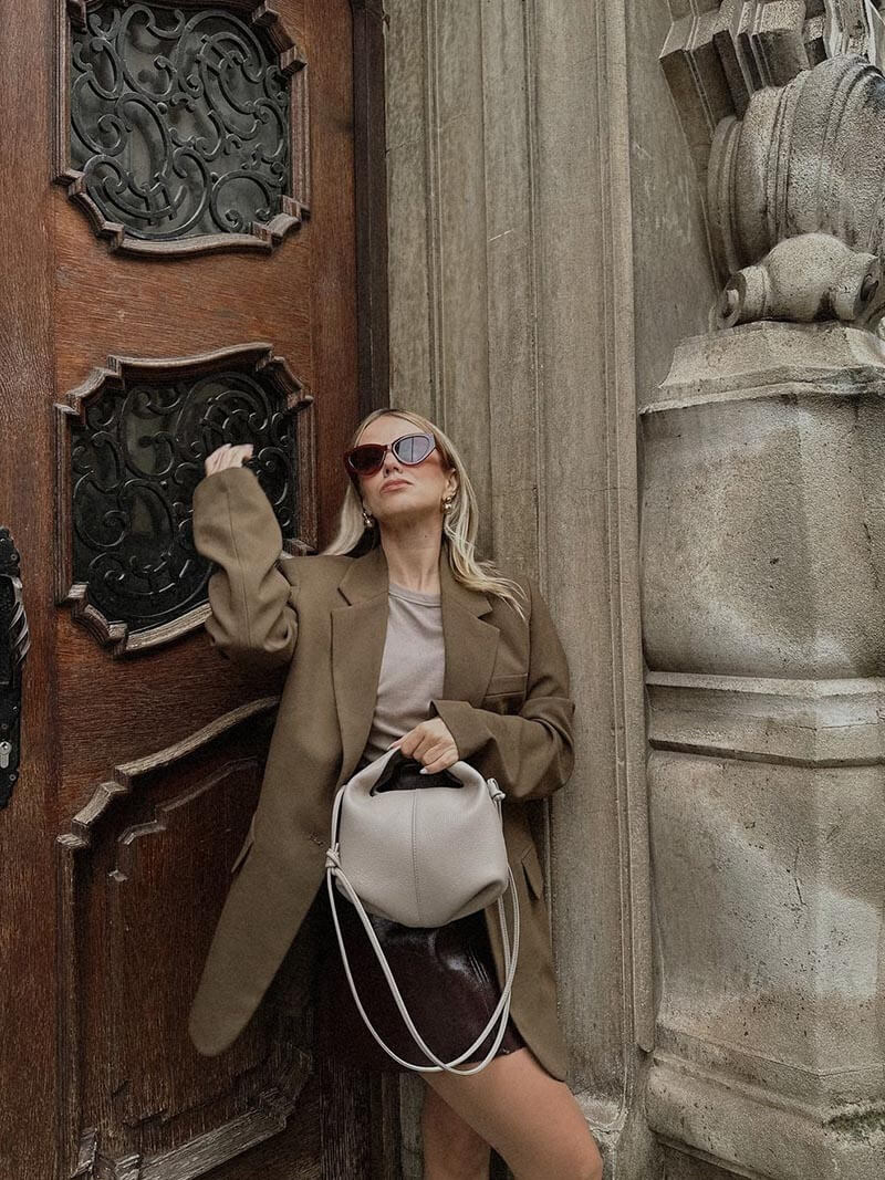 Damen-Tasche Kunstleder Moderne