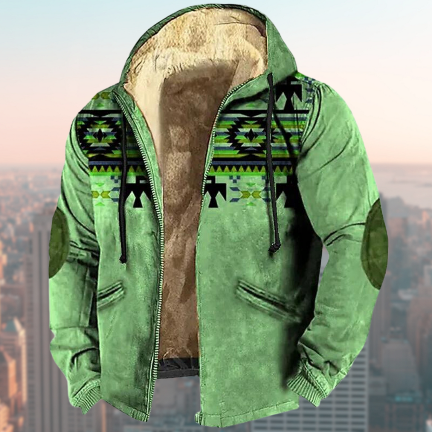 Eveloria Damen Jacke Kapuze Einheitsgröße Baumwolle