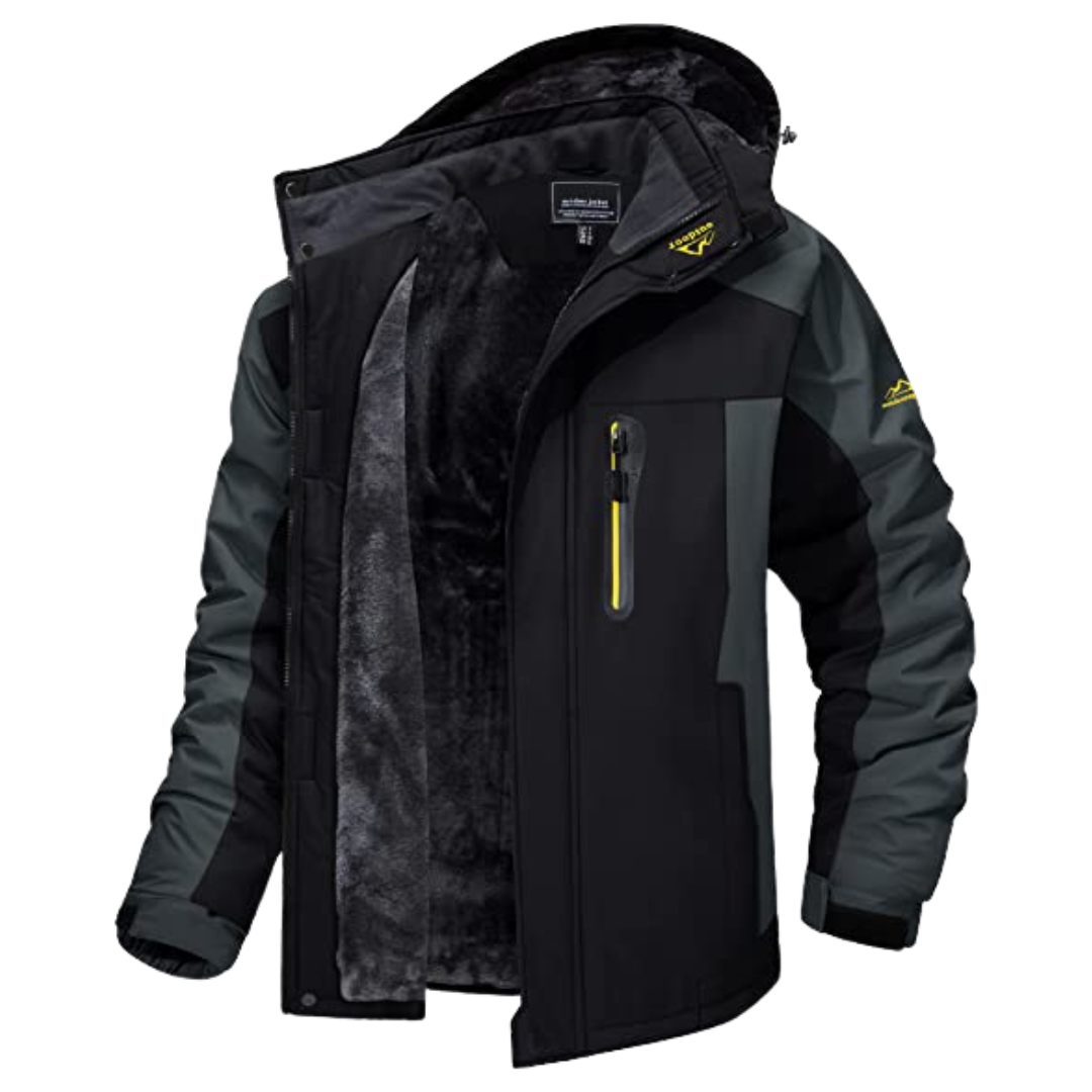 Herren Kältefeste Jacke Reißverschluss