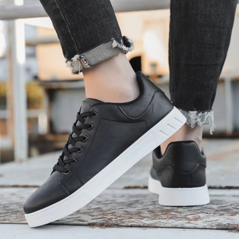 Herren Schnürschuhe Leder Klassisch