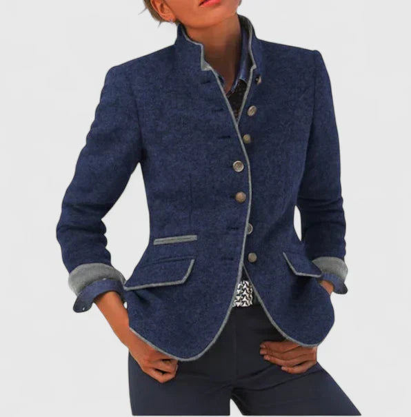 Damen Formeller Cardigan mit Knöpfen