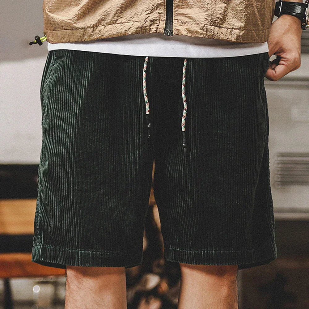 Elias Herren Freizeit-Shorts Elastischer Bund Kordelzug