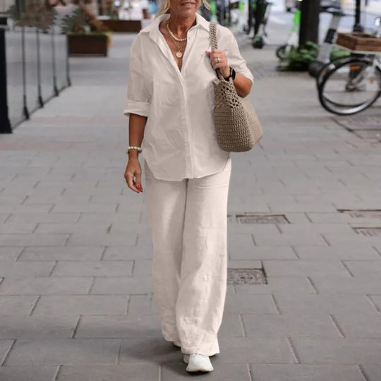 Eveloria Damen Zweiteiler Set Lässig