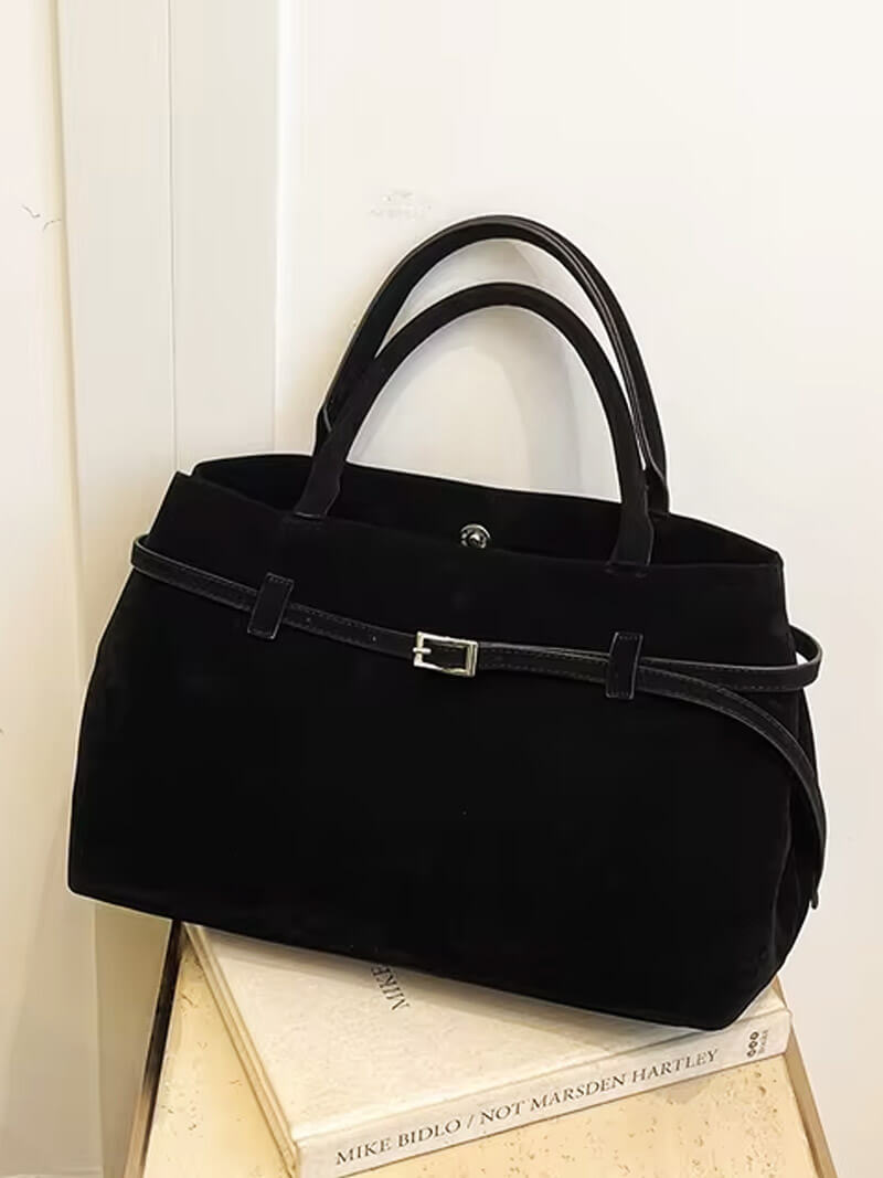 Damen Handtasche Wildleder
