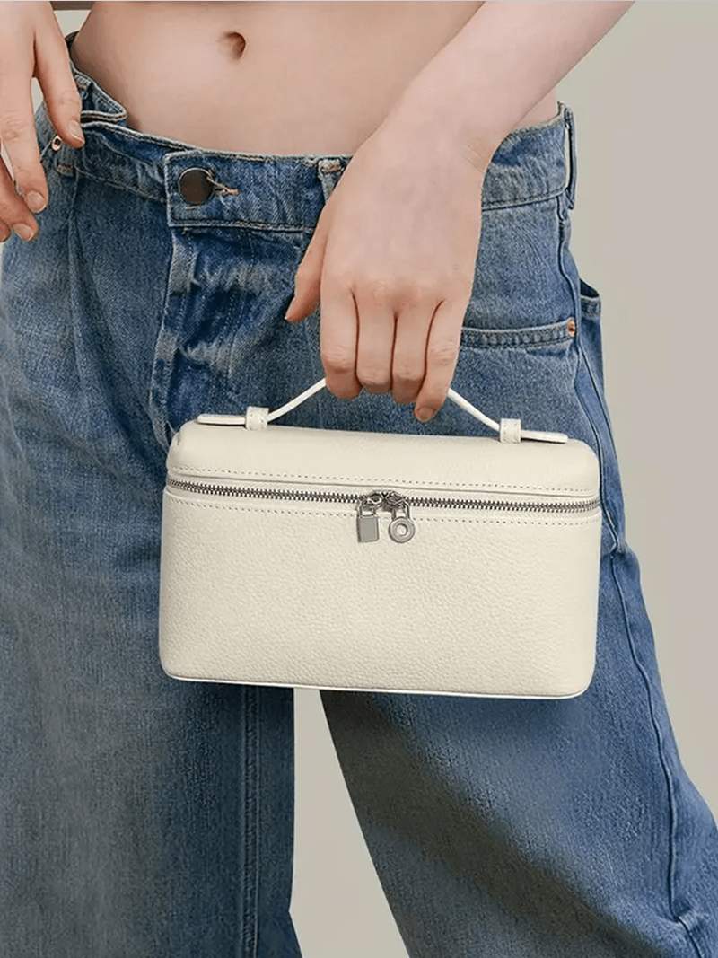 Loreen Damen Handtasche Genarbtes Kunstleder