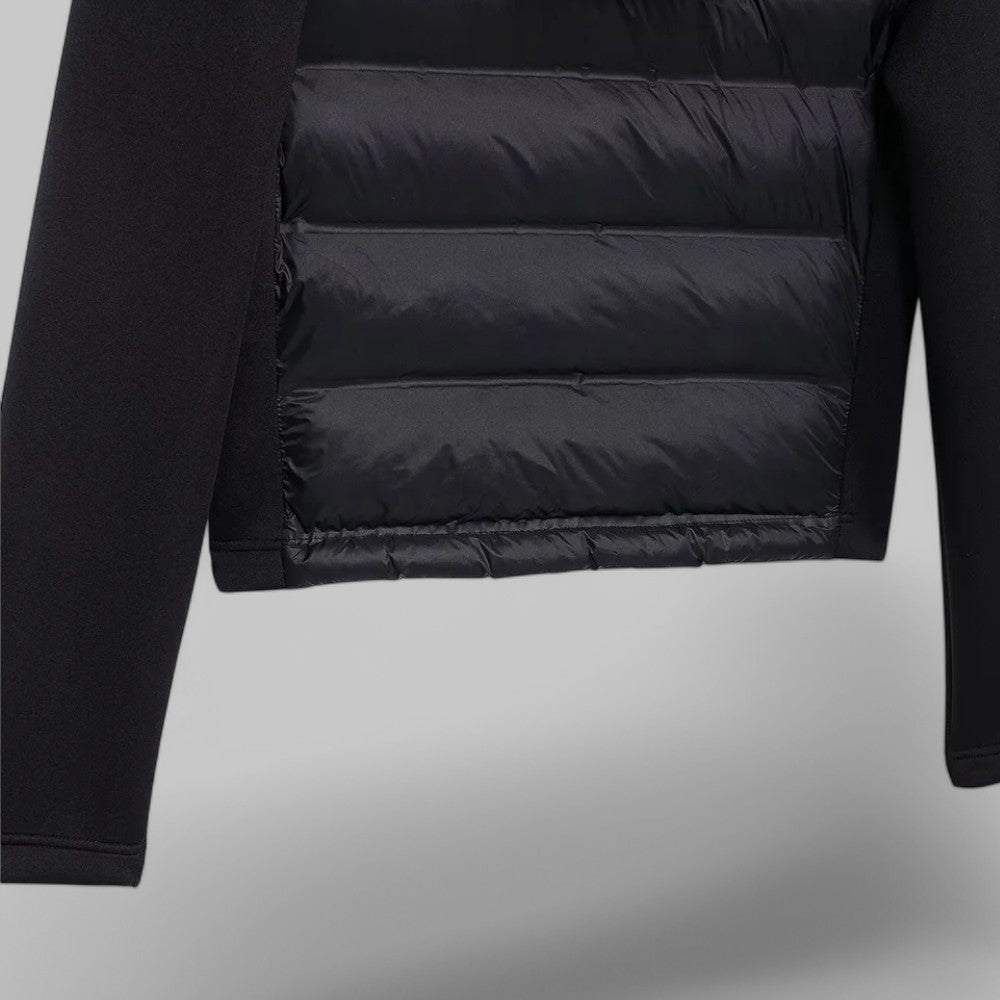 Damen Leichte Steppjacke Kapuze Reißverschluss