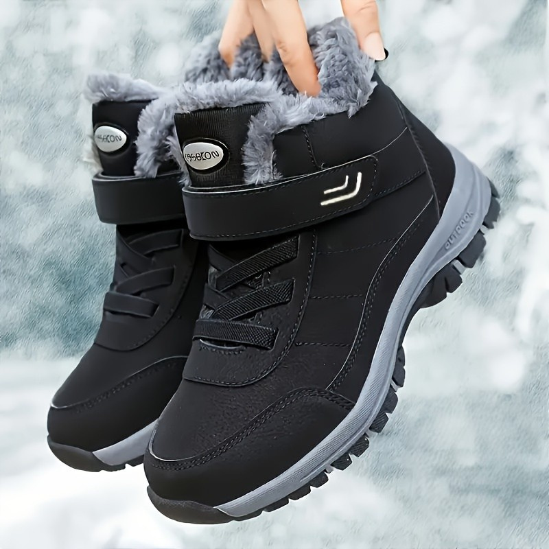 Unisex Winterstiefel Knöchelhoch Warm Gefüttert