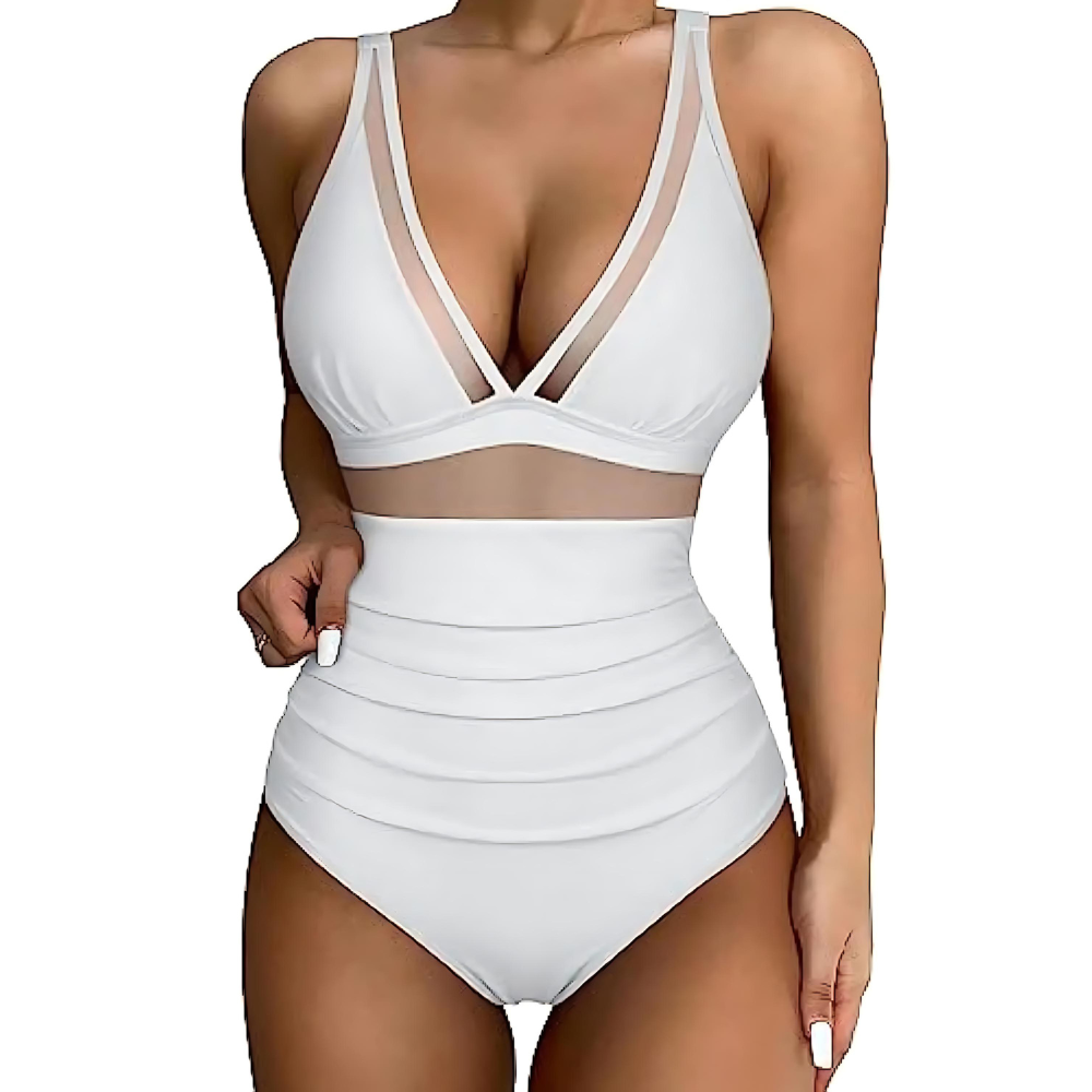 Damen Stylischer Badeanzug Strandanzug