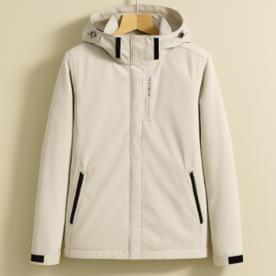 Damen Funktionsjacke Reißverschluss Kapuze