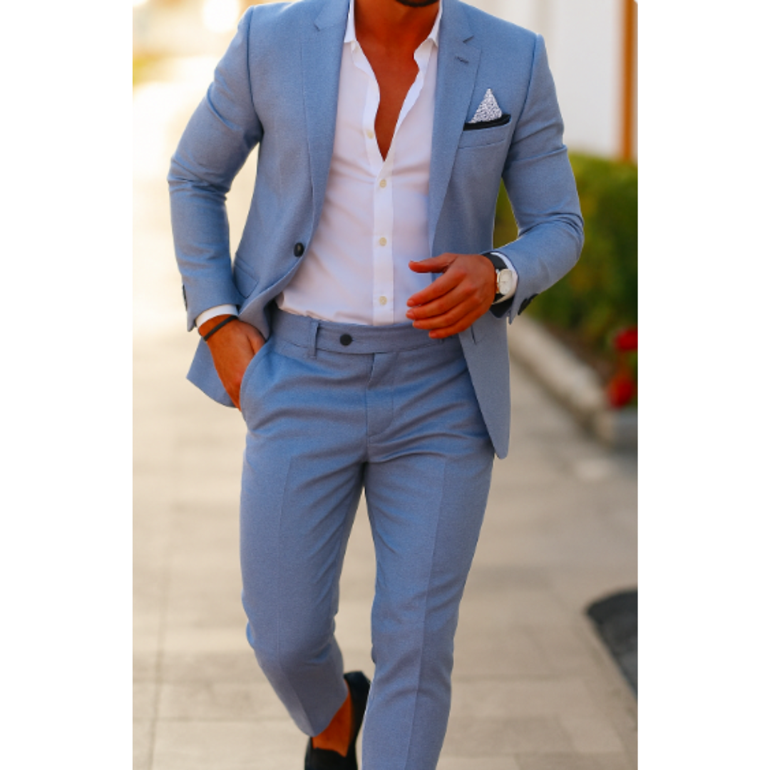 Herren Twin Anzug Blazer und Hose