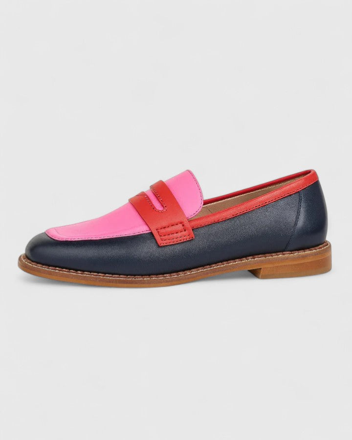 Damen Klassische Loafers Rundkappe