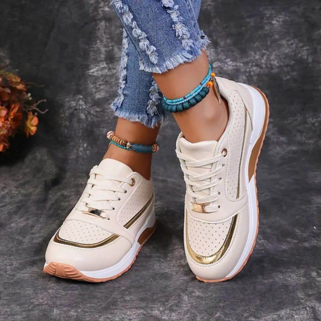 Damen Sneaker Leicht Bequem