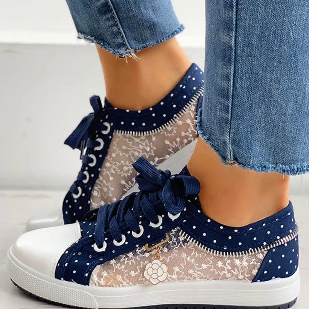 Eveloria Damen Sneakers Bequem
