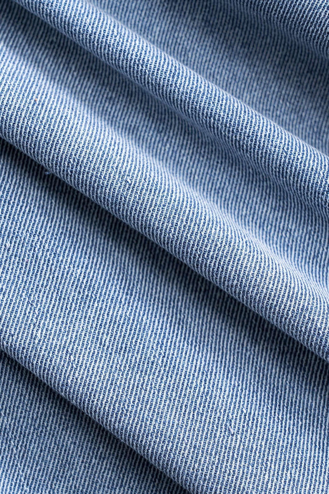 Damen Oversized Denim-Hemd mit Knöpfen Blau
