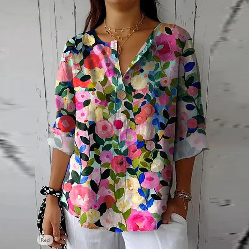 Damen Baumwollbluse