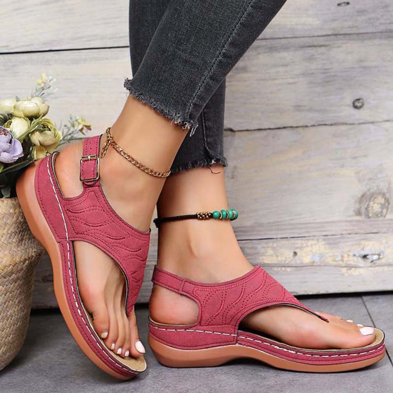 Eveloria Damen Orthopädische Flipflops