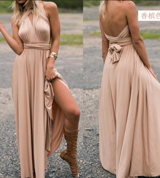 Eveloria Damen Multiway Wickelkleid