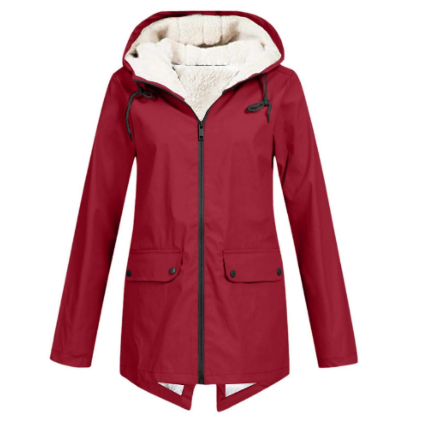 Damen Regenjacke Wasserdicht Mit Kapuze Funktionsdesign