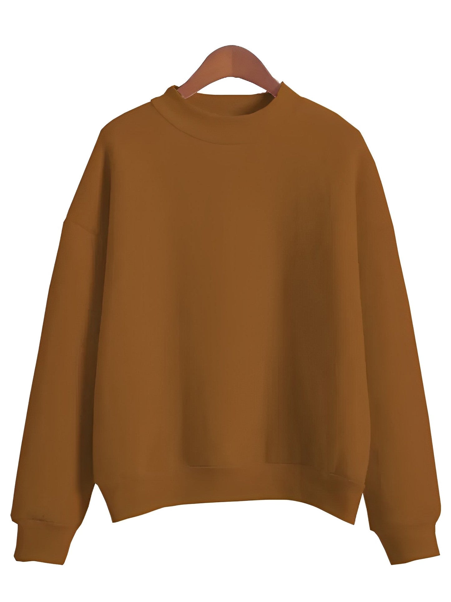 Eveloria Damen Basic-Pullover Bequem Locker